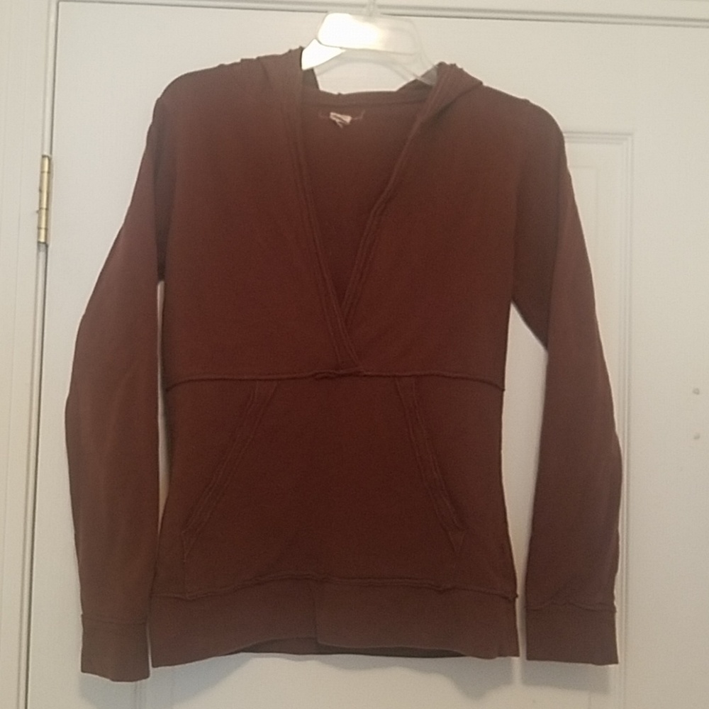 Free People v neck hoodie